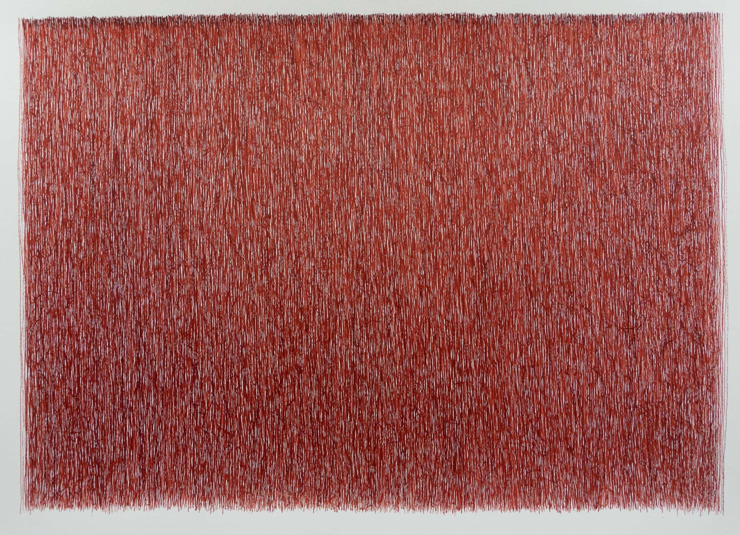 Måla motiv med sirklar i blått og rosa